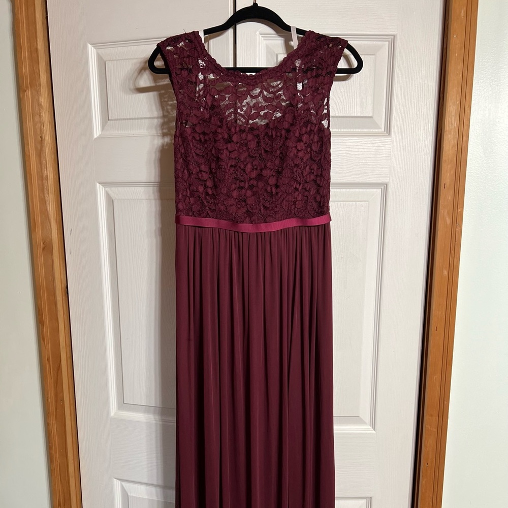 David’s Bridal bridesmaid dress
